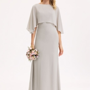 Robe Moulante Demoiselle Dhonneur Fluide