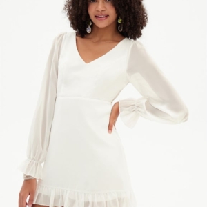 Robe Moulante Mousseline Vaporeuse