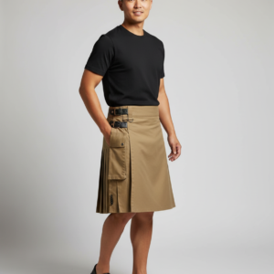 Man Autumn Winter Casual Pants Fashion Vintage Clothing Skirts Pocket Kendo Scottish Mens Gothic Autumn Long Male Trousers