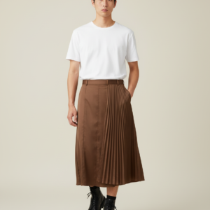 Fashion New Men Trousers INCERUN Deconstruct Pleated Design Skirts Pants Male Casual All-match Solid Color Loose Pantalons S-5XL