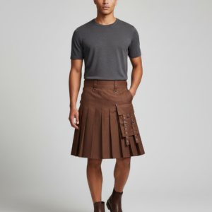 Autumn Spring Winter Skirt Men\\\'s Skirt Vacation Daily Medieval Skirt Mens Pleated Skirt Scottish Festival Short